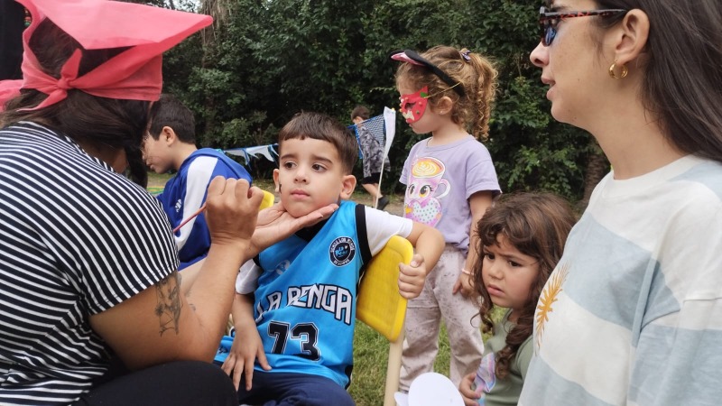 Celebraron los peques y los no tan peques